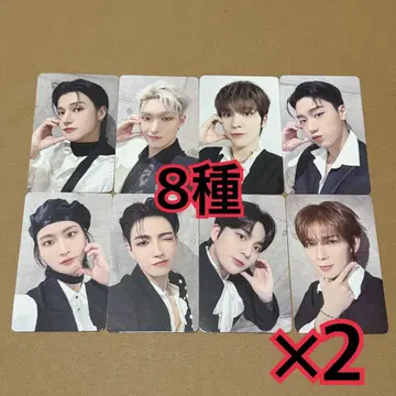ATEEZ 트레이딩 카드 8종 x 2 오사카 회장 팬미팅 팬미팅