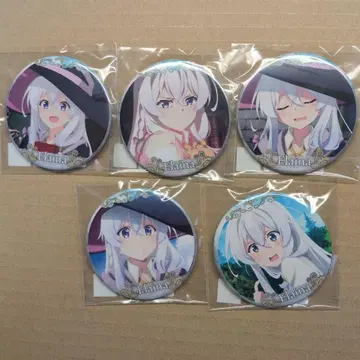 마녀의 여행기 캔뱃지 일레이나 5종 세트