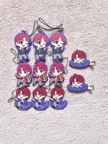 단단단 엔죠지 진 지지 러버 키링