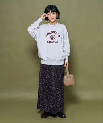 FREAK'S STORE 프릭스스토어 미니 꽃무늬 세미 플레어 스커트