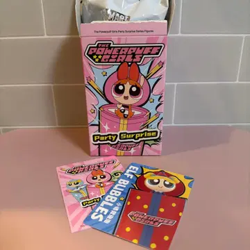 파워퍼프걸스 파티 서프라이즈 피규어