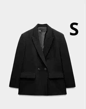 ZARA 자라 더블 브레스트 오버 사이즈 블레이저 새상품, 미사용