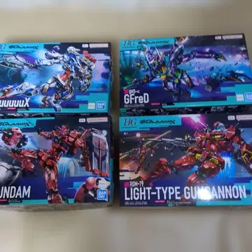 기동전사 건담 지크 액스 지프레도 경 캐논 빨간 건담 세트