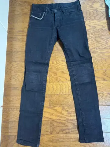 HYSTERIC GLAMOUR 블랙 팬츠 XS