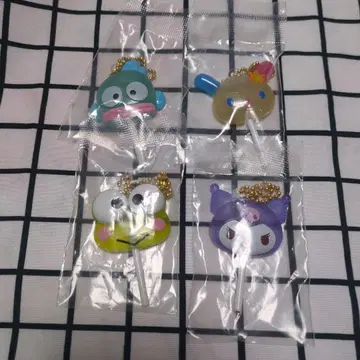 산리오 컬러풀 캔디 참 4개 세트