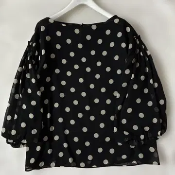 다마 컬렉션 도트 쉬폰 블라우스 15호