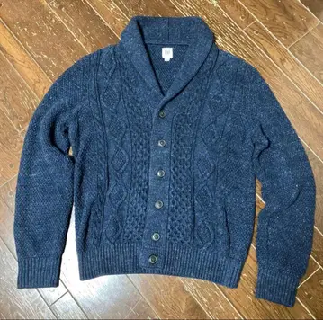 [ 컨디션 최상 ] GAP 케이블 니트 가디건 남성용 L 사이즈