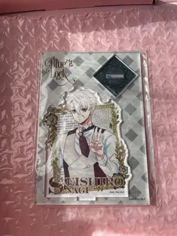 블루 록 나기 세이시로 빈티지 아크릴 스탠드