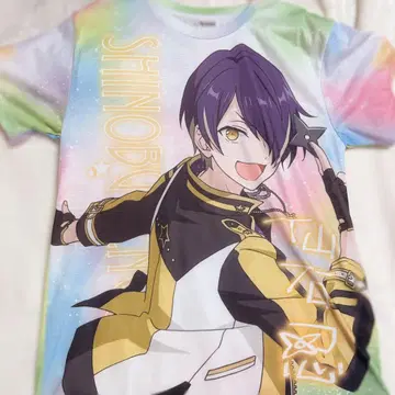 앙스타 홀로그램 T셔츠 센고쿠 시노부