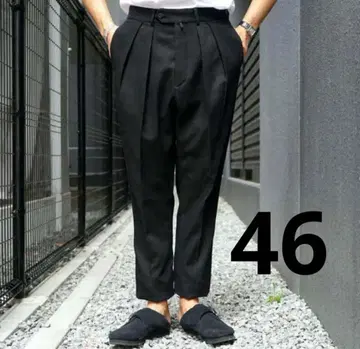 NEAT 코튼 카르제 46 테이퍼드 블랙