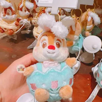 상하이 디즈니 부활절 봄 봄 봉제 인형 키체인 데일 신상품