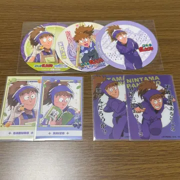 닌타마 란타로 하치야 사부로 후와 라이조 카드 코스터