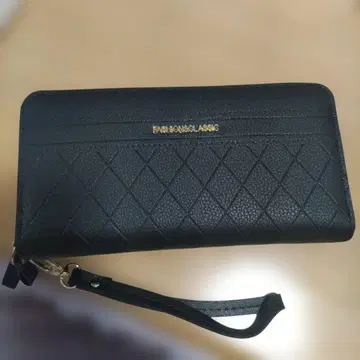 블랙 장지갑