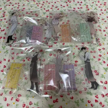 벚꽃사중주 고등학교 호스트부 콜라보 카페 아크릴 스탠드 세트