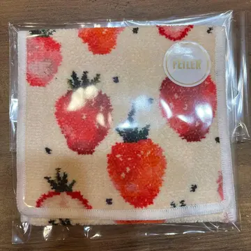 FEILER 딸기 무늬 손수건 파우치