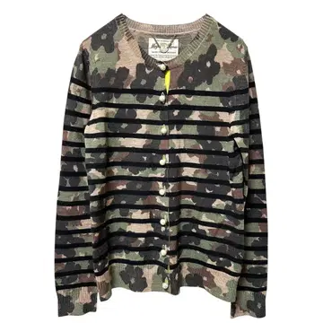 MUVEIL 카모플라주 가디건 Muguet Fifth Avenue