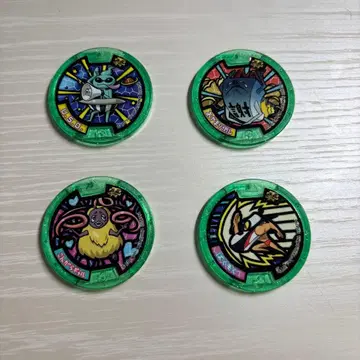 요괴워치 메달 4개 세트