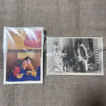 후지이 카제 엽서 2세트 미사용품