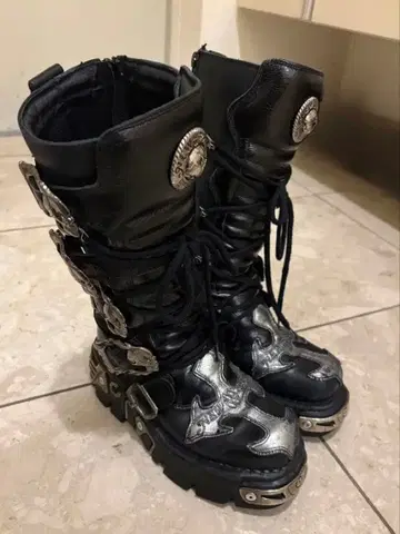 newrock 롱 부츠 23cm