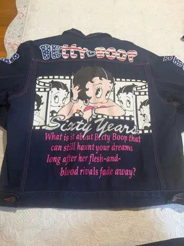 베티 붑 데님 자켓 베티짱 G자켓