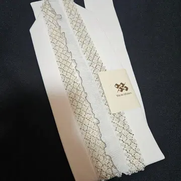 후리소데용 카라 화이트 비즈