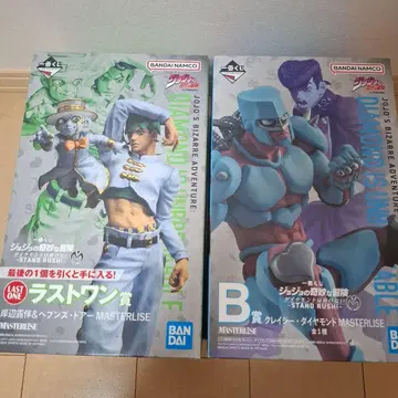 [미개봉 새상품] 죠죠의 기묘한 모험 제일복권 라스트원상 B상