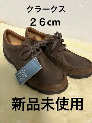 Clarks active AIR 브라운 캐주얼 슈즈 26.0cm