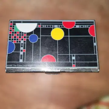 프랭크 로이드 라이트 명함지갑 장기 보관품