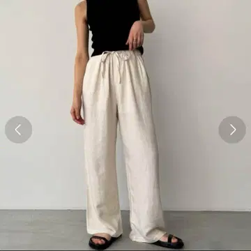 캐널진 CANAL JEAN EImar 리넨 레이온 이지 팬츠