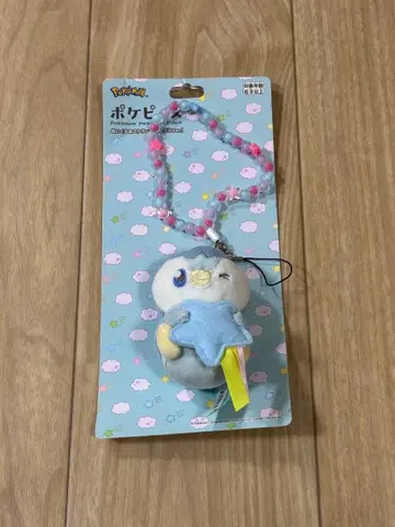 포켓몬 포켓피스 봉제 인형 스트랩 별하늘 Ver. 팽도리