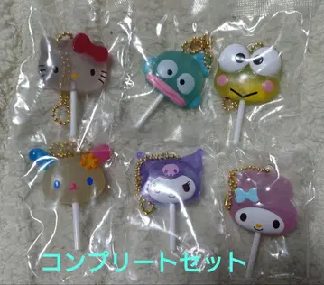 산리오 캐릭터즈 컬러풀 캔디 참 컴플리트 세트