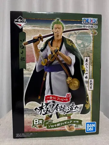 제일복권 원피스 B상 조로쥬로 피규어 2019 미개봉 새상품 와노쿠니편