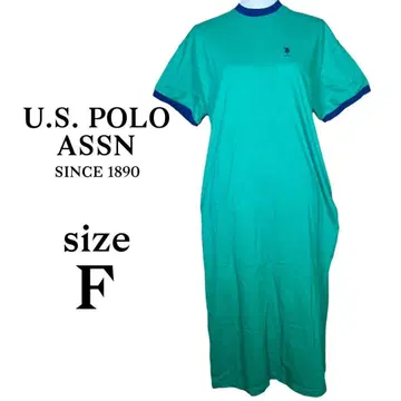 A215 U.S. POLO ASSN. 원피스 [ F ] T셔츠 그린