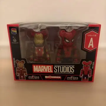 MARVEL 베어브릭 아이언맨 스파이더맨 2체 세트