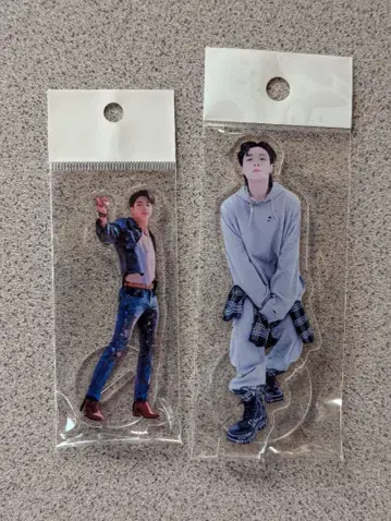 K-POP BTS 아크릴 스탠드 2개 세트 JUNGKOOK (정국)