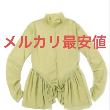 아치 개더 시스루 상의 poppy 아사기니뇨