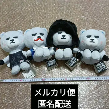 BIGBANG 앉아 봉제 인형 1 전 3종 탱크탑 봉제 인형 세트