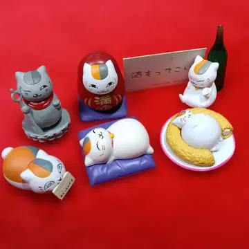 나츠메 우인장 냥코 선생님 피규어 6개 세트