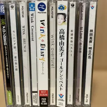 J-POP 아이돌 CD 9장 + DVD 1장 묶음 판매