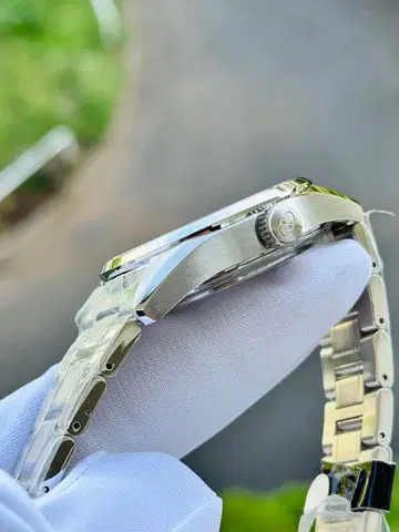 자동 와인딩 손목시계 투르비옹 네이비 오리엔트 스타