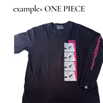 example x ONE PIECE 콜라보 도플라밍고 티셔츠 XXL