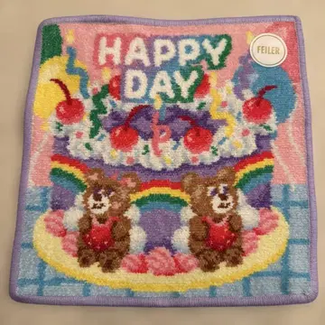 FEILER HAPPY DAY 손수건 웰컴 해피 데이