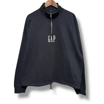 완판템 GAP 빈티지 소프트 GAP 로고 하프 지퍼 풀오버