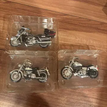 할리데이비슨 바이크 미니카 다이캐스트 3대 세트