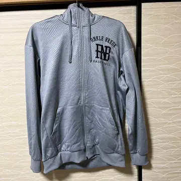 TIGORA 집업 후드 저지 그레이