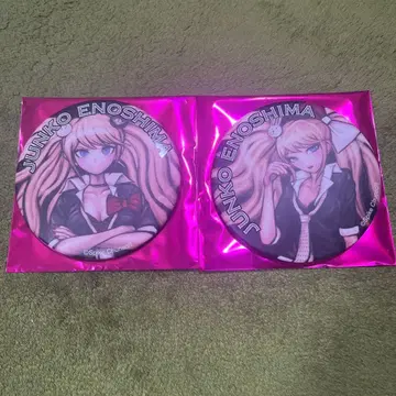 단간론파 15주년 기념전 BIG 캔뱃지 에노시마 쥰코