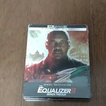 이퀄라이저 THE FINAL 스틸북 4K UHD Blu-ray
