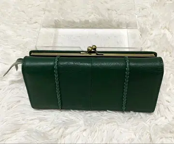 RaifiCaro 가마구치 장지갑 다크 그린 라피칼로