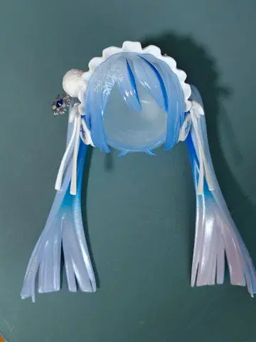 넨도로이드돌 유키 미쿠 Yukiiro Pop 하츠네 미쿠 머리카락 부품