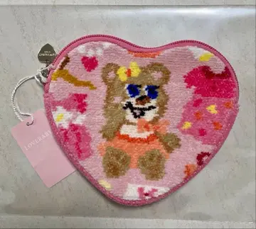 LOVERARY BY FEILER 페이러 하트형 파우치 미사용 새상품